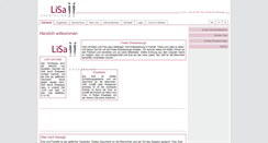 Desktop Screenshot of lisa-sel-lumiere.ch